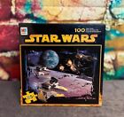 Star Wars Starships Space Scene 100 Piece Puzzle by Milton Bradley 2005 Edition