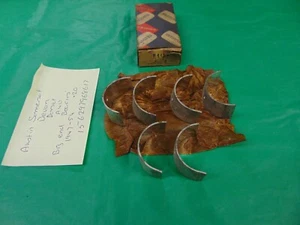 AUSTIN SOMERSET DEVON DORSET TEN A40 BIG END CON ROD BEARINGS .020  1947-54 - Picture 1 of 3