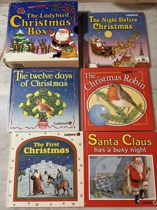 The Ladybird Christmas Box Lot Of 5 Books - Picture 1 of 5