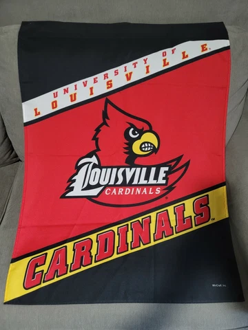 University of Louisville Cardinals Flag Banner Large By WinCraft Cover