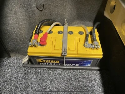 *0 B&S Cable* BMW E30 Cabriolet/Convertible Battery Relocation Kit OEM BRACKET - Image 1 of 4