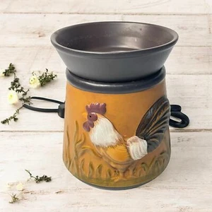 Scentsy Rooster Deluxe Wax Warmer Full-Size Terra Cotta Farmhouse Cottagecore - Picture 1 of 8