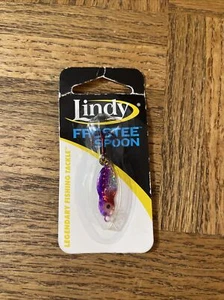 Lindy Frostee Spoon Hook Size 3/16 purple smelt - Picture 1 of 2
