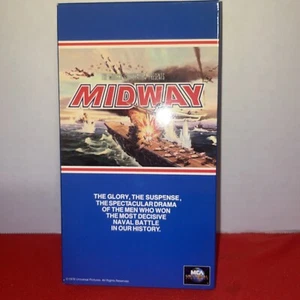 Midway 1976 Charlton Heston and Henry Fonda VHS - Picture 1 of 2