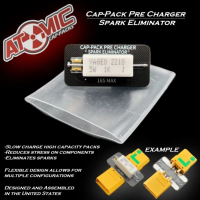 ATOMIC Cap-Pack Pre-Charger / Spark Eliminator - Image 1 of 4