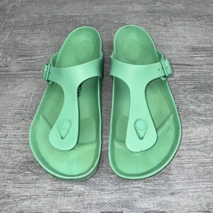 Birkenstock Gizeh EVA Womens Sandals Size EU 41 US 10 Green - Picture 1 of 14