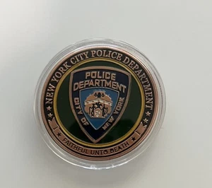 Incredibile RARA moneta sfida dipartimento di polizia città di New York limitata come nuova - Foto 1 di 5