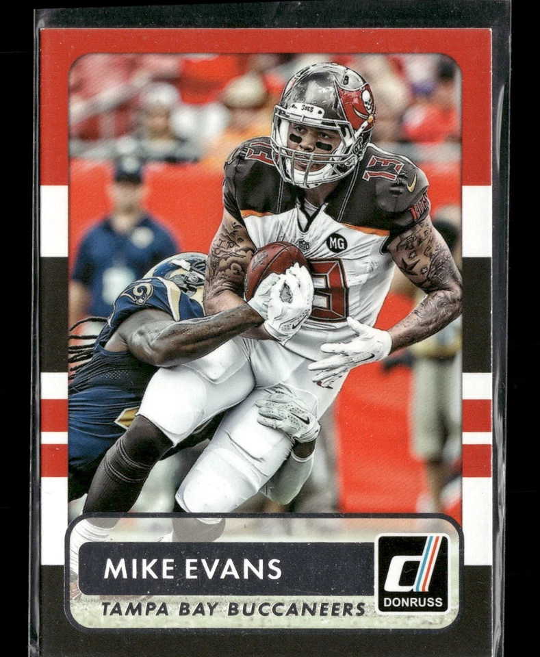 2015 Donruss #71 Mike Evans Tampa Bay Buccaneers - Image 1 of 2