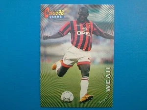 Panini Calcio Cards 98 Nr.123 George Weah Milan - Bild 1 von 1