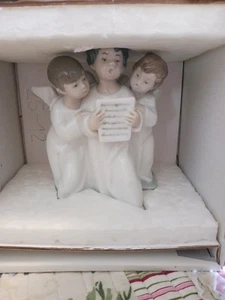 Lladro ANGEL’S GROUP 04542, NO CHIPS OR SCRATCHES- EXCELLENT - Picture 1 of 12