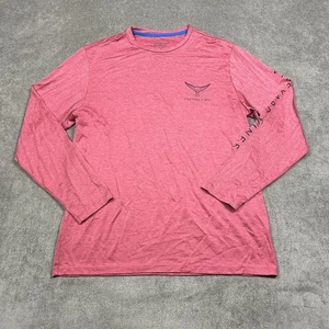 Vineyard Vines Shirt Mens Medium Performance Long Sleeve Tuna Fishing Graphic - Picture 1 of 8