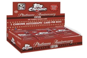 2021 Topps Chrome Platinum Anniversary Base with Rookies You Pick (1-250) - Picture 1 of 1