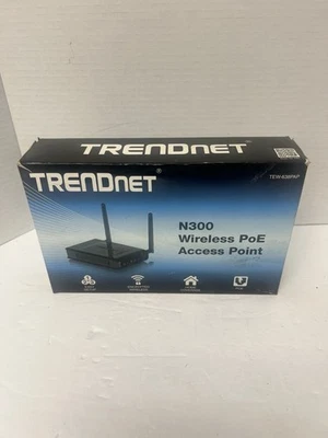 Trendnet N300 Wireless POE Access Point (TEW-638PAP300) 300 Mbps 2.4GHz - Image 1 of 4