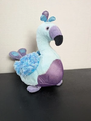 Ganz Webkinz #HM453 BLUFADOODLE 10" Plush Blue Purple Bird No Code  - Image 1 of 4