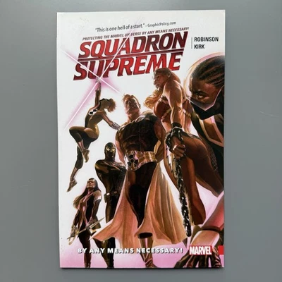 Squadron Supreme Vol 1 By Any Means Necessary TPB Robinson Kirk Marvel 2015 - Image 1 of 4