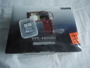 New Sealed SANYO VPC-HD100 5 Omegapixel Digital Movie Camera 2.5 LCD Monitor - Picture 1 of 6