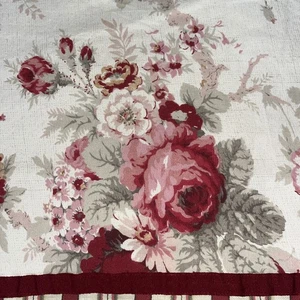 WAVERLY NORFOLK Rose DUSCHVORHANG Volant Floral Rosa 64x73" - Bild 1 von 13