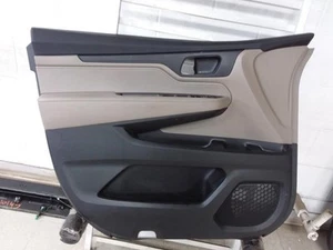 2021 HONDA ODYSSEY Drive Left Side Front Door Trim Panel Beige Black TRM BE OEM - Picture 1 of 8