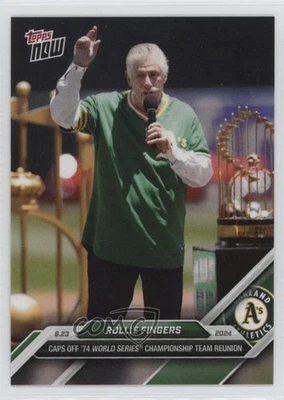 2024 Topps Now /754 Rollie Fingers #336 HOF - Image 1 of 2