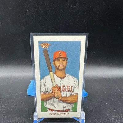 Albert Pujols Sovereign Back Parallel 2020 Topps 206 Los Angeles Angels - Image 1 of 2