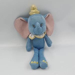 Doudou éléphant Dumbo bleu laine DISNEY - 36142 - Photo 1/2