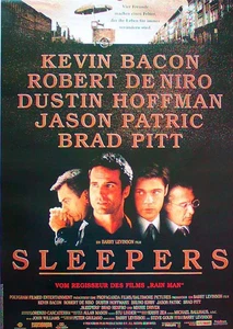 Sleepers - Brad Pitt - Robert De Niro - Filmposter 37x53cm gerollt - Picture 1 of 1