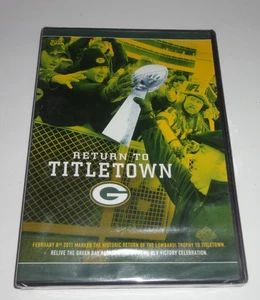 Return to Titletown DVD Green Bay Packers Super Bowl XLV Trophy Ceremony 2011NEW - Imagen 1 de 2