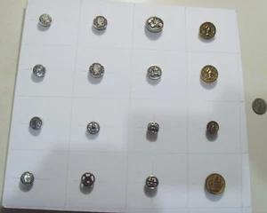 1940s-1450s antique collector assorted buttons lot 54058 - Picture 1 of 18