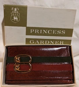 Vintage Princess Gardner Leather Key Gard Case and All Paper Ephemera NIB - Picture 1 of 4