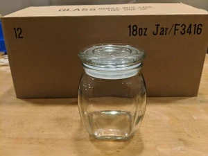 18oz Victorian Apothecary Jars (Case of 12) for Candles or Storage/Crafts/Gifts - Picture 1 of 3