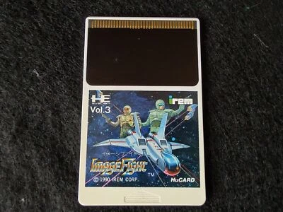 Image Fight NEC PC Engine TurboGrafx-16 PCE game, Working-g0611- - Image 1 of 4