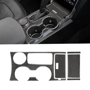 6Pcs Carbon Fiber Gear Shift Box Panel Cover Trim For Ford Explorer 2015-2019  - Picture 1 of 12