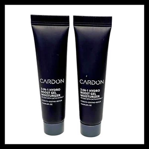 2 x Cardon 3-In-1 Hydro Boost Gel Moisturizer 0.5 oz Each New Sealed Cactus - Picture 1 of 6