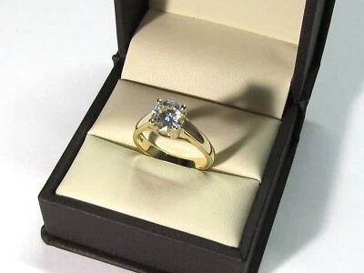 2.00 Ct Round Cut Lab Created Diamond Anniversary Ring 14k Yellow Gold Size 7 - Image 1 of 4