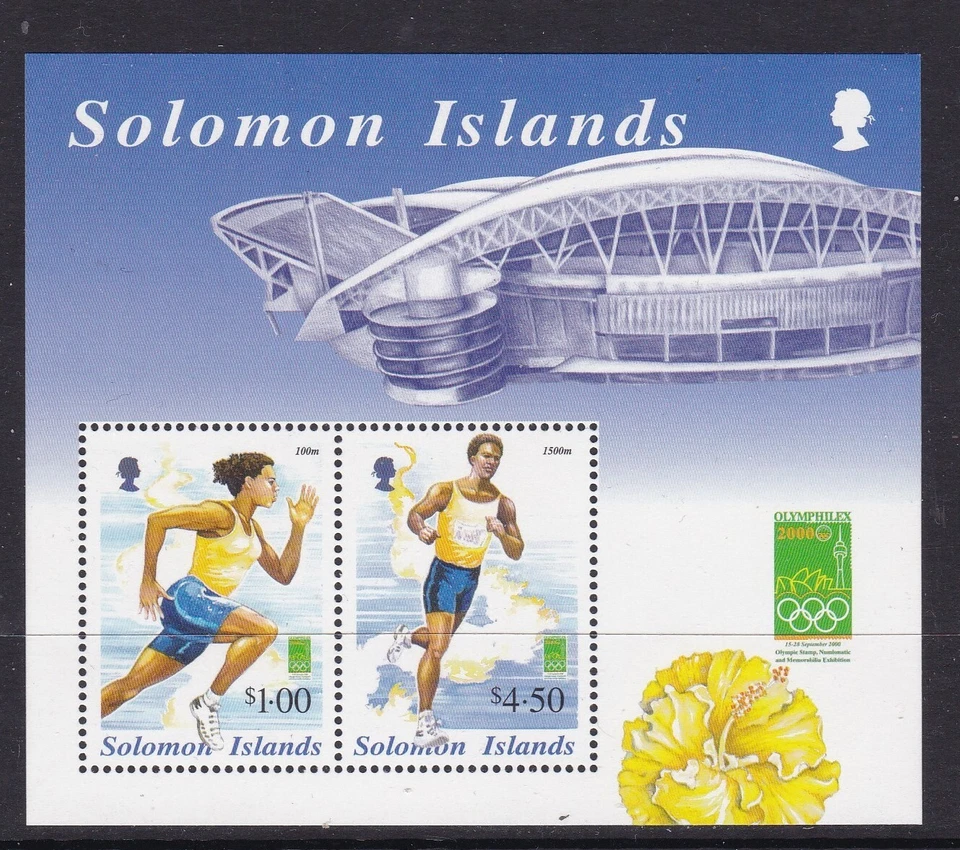 Solomon Is. - MS 975 - u/m - 2000 - Olympic Games - Sydney - Image 1 of 1