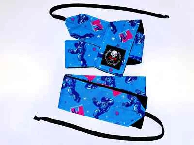 MTV Astronaut 80s Wrist Wraps for CrossFit, Calisthenics, Gym, Weightlifting - Image 1 of 4
