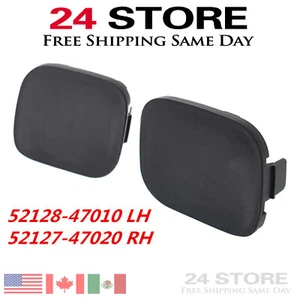 FITS FOR Toyota Prius Front Bumper Tow Hook Eye cap Cover 1 pair 2010 2011 NEW - Picture 1 of 6