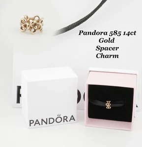 Very Pretty Original Pandora 585 14kt Gold Trinity Zwischenring 750451 neu im Karton - Bild 1 von 5