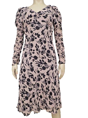 Allen Schwartz женщин размер 10 вискоза Shift сноп карандаш завышенной талии с подкладкой Y2K - Изображение 1 из 4