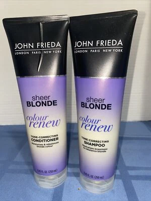 Champú y acondicionador corrector de tono John Frieda color rubio puro 8,45 oz Foto 1 de 2