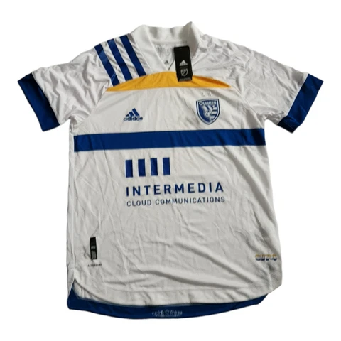 Adidas MLS San Jose Quakes Areoready Size Large Soccer Jersey New with Tags Cover