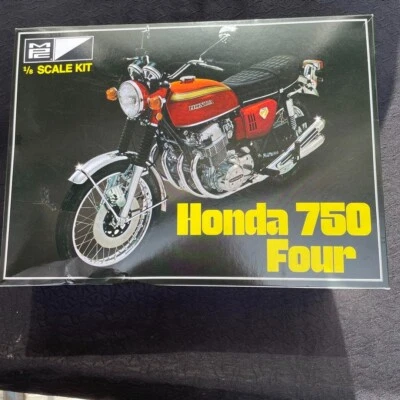 MPC Honda 750 Four 1/8 Model Kit #17973 Rare Vintage - Image 1 of 4