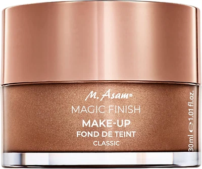 M. ASAM GMBH M. Asam Magic Finish Make-Up Mousse Classic (1.01 Fl Oz) – 4In1 Primer, Foundati