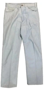 Vintage ca. 1960er helle Waschung Levis Talon 42 Jeans hergestellt in den USA silber 11 Nieten gebraucht, in einwandfreiem Zustand - Bild 1 von 11