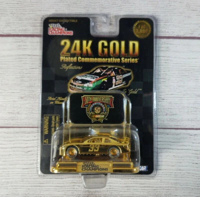 Nascar Racing Champions 24K Gold Plated Commemorative 1:64 Die Cast Model #33 - Image 1 of 4
