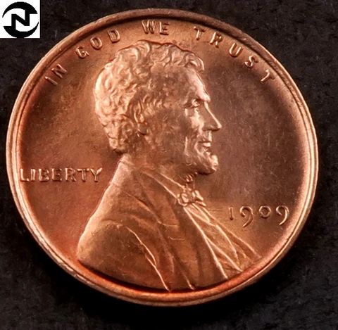 1909 VDB Lincoln Wheat Penny Cent ~ Gem BU (red) ~ Better Date! ~ 1 Coin Cover