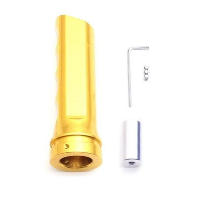 Car Handbrake Grip Sleeve Aluminum Car Handbrake Cover Enhances Grip & Control - Image 1 of 4