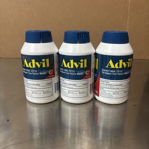 Advil Ibuprofen 200mg Fever Reducer Tablet - 360 Count. 3 pack. - Picture 1 of 3
