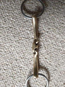 HERM Sprenger Dynamic RS lose Ringtrense Gebiss Bridoon Sensogan 5,75" gebraucht - Bild 1 von 5