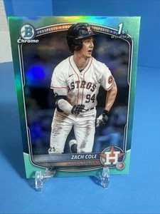 Bowman Chrome Prospects Zach Cole 2025 primer refractor acuático #BCP-244/125 (8) - Imagen 1 de 5